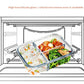 Lunch Box en Verre Cristal à Compartiments