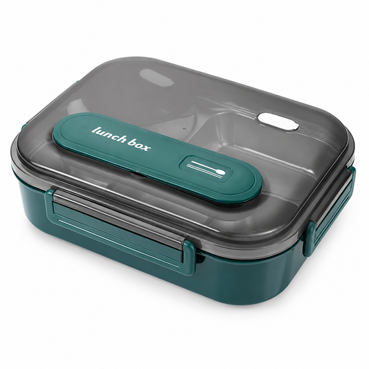 Boîte à Bento Inox 316 XL 5 Compartiments avec Sac (2800 ml)