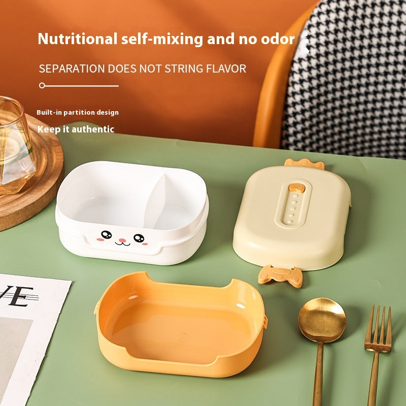 lunch box chaton ouverte