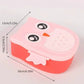 lunch box hibou rose