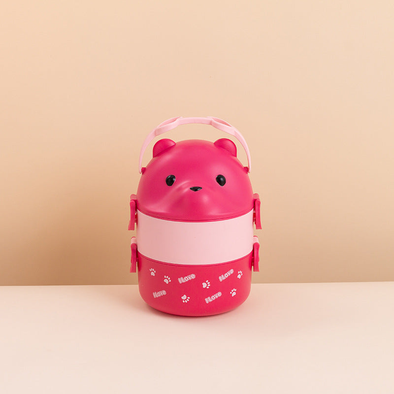 Lunch Box Ours à Compartiments