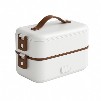 Lunch Box Chauffante Blanche