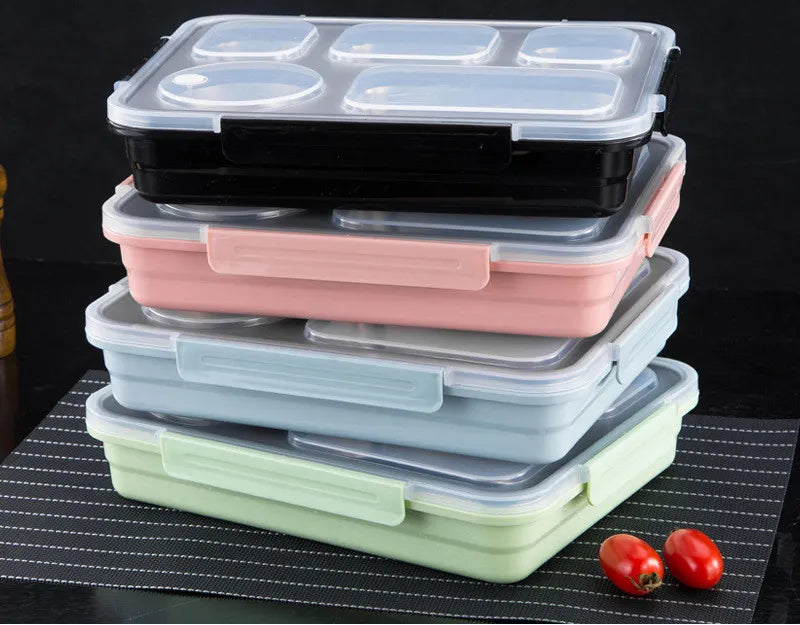 lunch box compartimentée disponible en plusieurs coloris