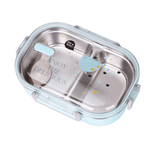 boite repas inox motif baleine