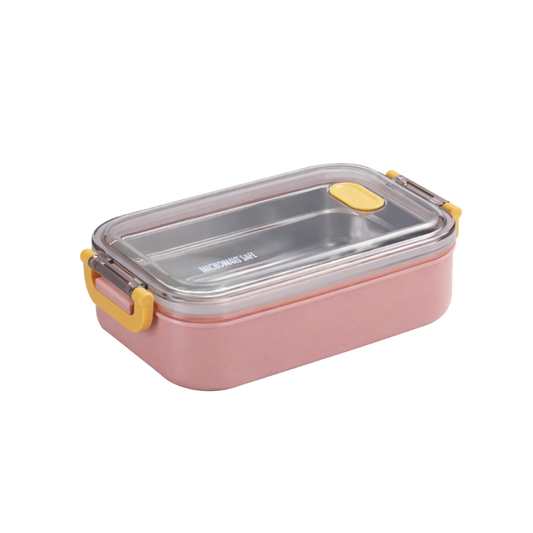 lunch box rose à étage hermétique