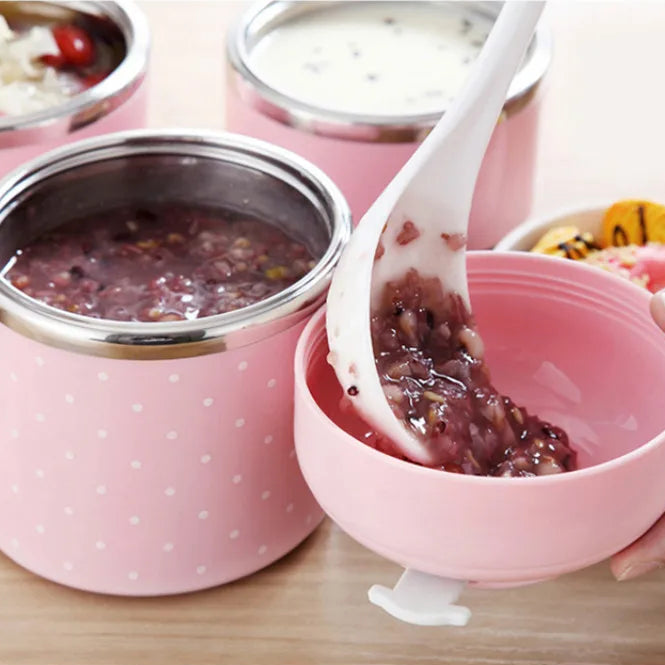 lunchbox rose étanche