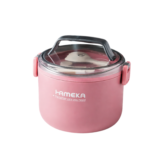 lunch box rose parfaitement hermétique