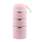 lunchbox trois étages rose