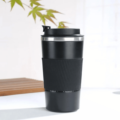 mug isotherme café couleur noir