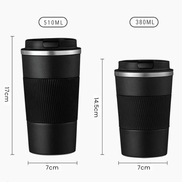 mug isotherme café contenances et tailles