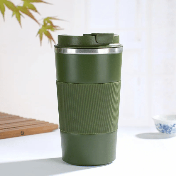 mug isotherme café couleur vert