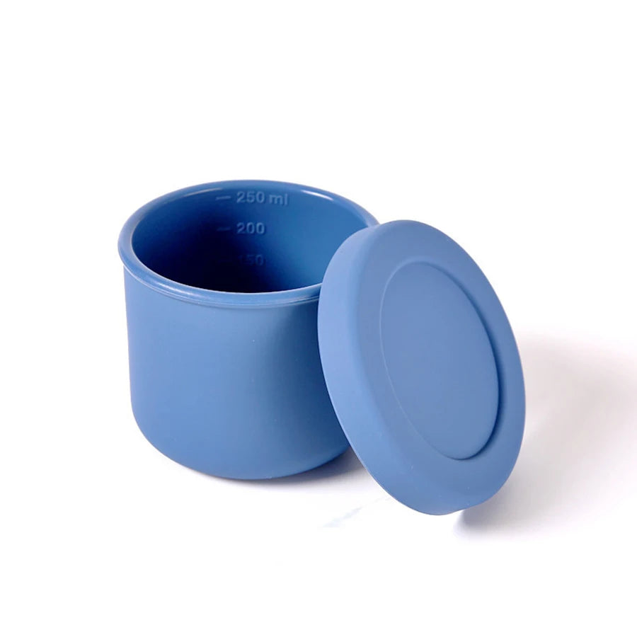 Mini Pot de Conservation en Silicone avec Graduations (250 ml)