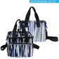 Sac Déjeuner Isotherme à Bandoulière Motifs Abstraits