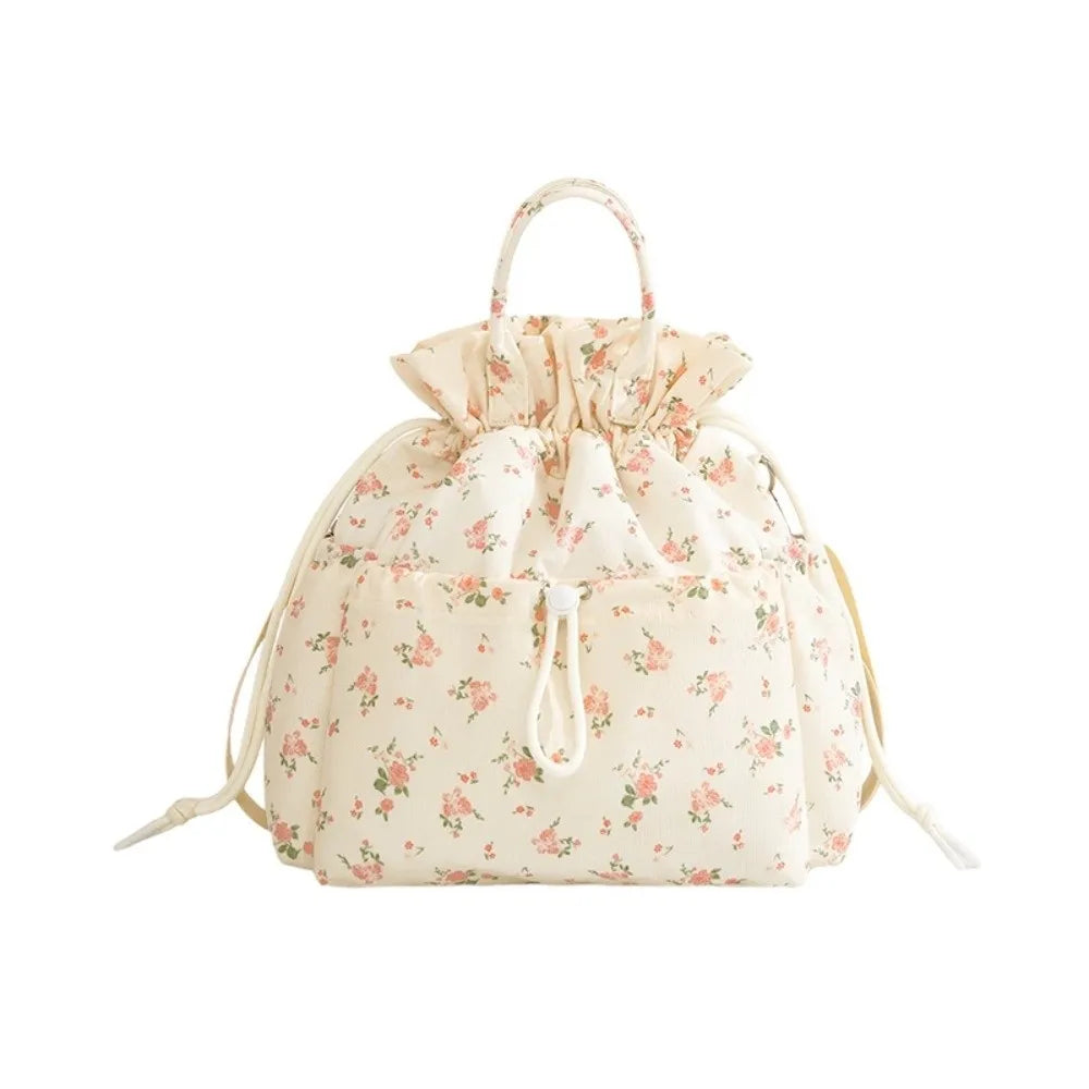 Sac Déjeuner Isotherme à Cordon et Poches Multiples