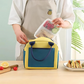 sac isotherme jaune étudiant pour repas