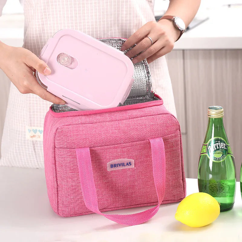 sac isotherme rose parfait pour lunch box