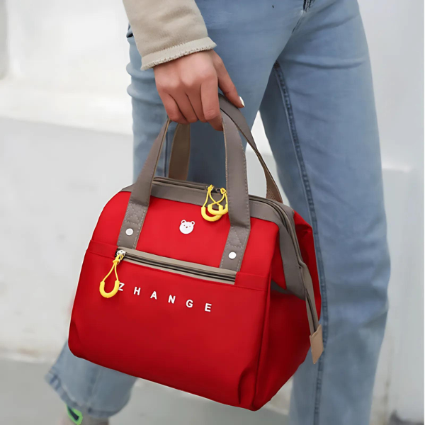 sac isotherme rouge pour femme