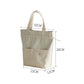 Sac Déjeuner Isotherme en Toile Beige à Cordon