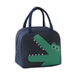 sac repas isotherme crocodile bleu