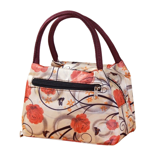 Sac isotherme repas roses femme