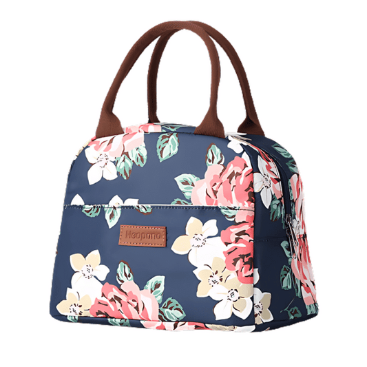 Lunch bag isotherme motif fleuri