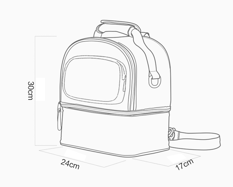 sac biberon bebe dimensions
