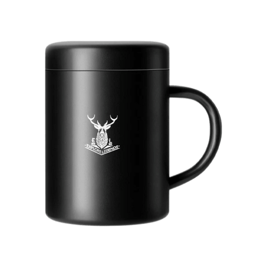 Tasse mug isotherme design noir élégant