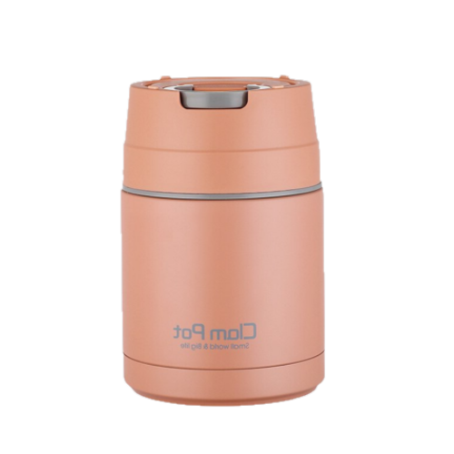 Boite repas chauffante rose