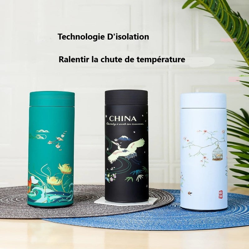 Thermos infuseur thé 500ml variantes couleurs