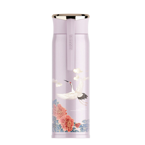 Gourde isotherme infuseur rose thé