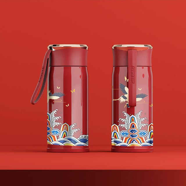 Thermos infuseur thé rouge