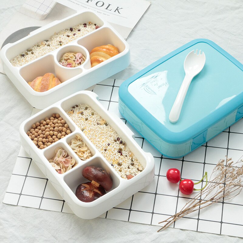 lunch box à déjeuner enfant bleu repas healthy