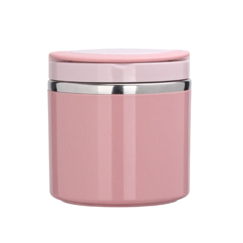 boite alimentaire isotherme rose pour repas