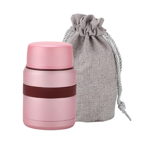 boite a soupe rose avec sac