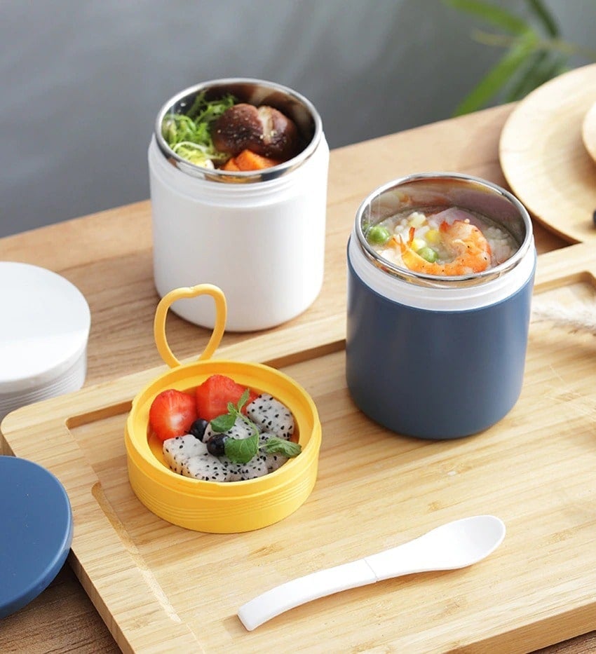 Snack Box Boîte Repas Enfant 3 Compartiments - Sans BPA, Motif Gorjuss Boite Repas Snack Box Boîte Repas Enfant 3 Compartiments - Sans BPA, Motif Gorjuss Boite Repas