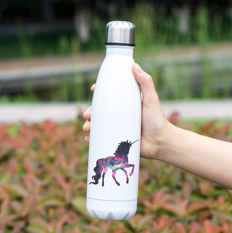 bouteille isotherme inox licorne