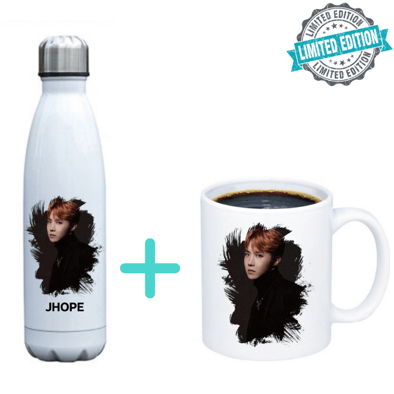 Bouteille et mug BTS J-HOPE