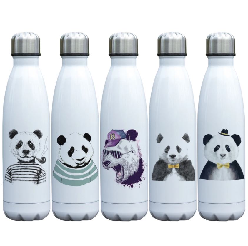 Gourde Isotherme Panda Pipe