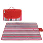 tapis picnic rouge