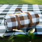 plaid marron pour picnic
