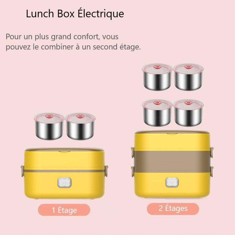 Lunch Box Chauffante Jaune