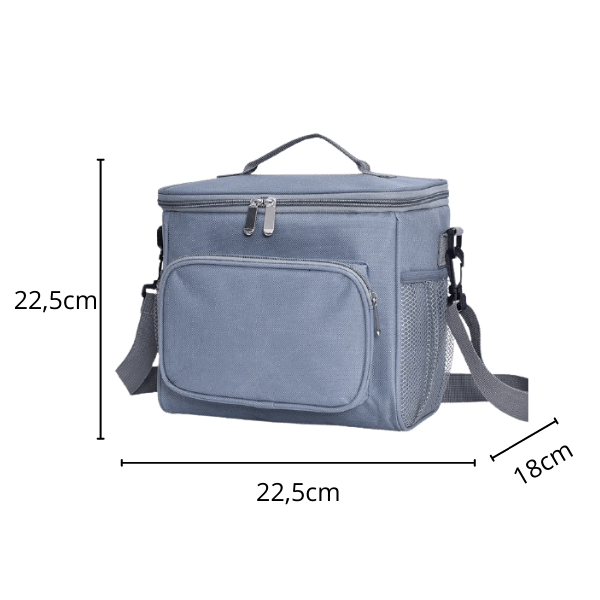 Yongzhenlite Sac Isotherme Grand Format 58L - Sac Courses Réutilisable Étanche Noir Avec Fermeture Éclair