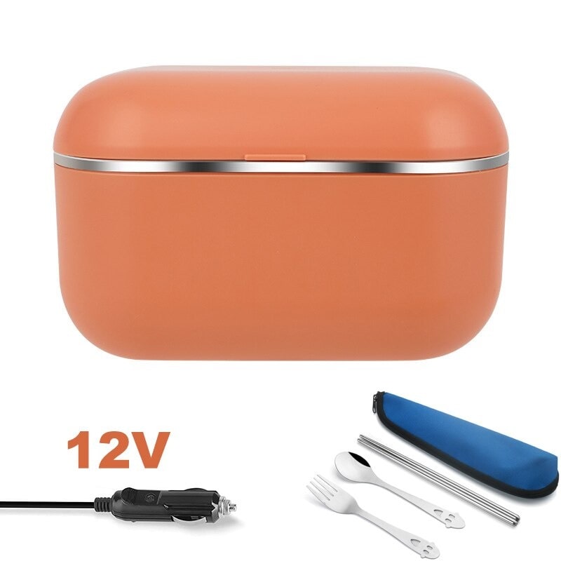 Lunch Box Chauffante Orange