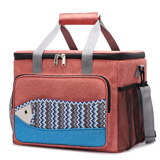 Glaciere souple rouge grande taille 26l