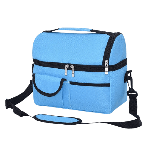 glaciere souple isotherme bleue de 10 litres
