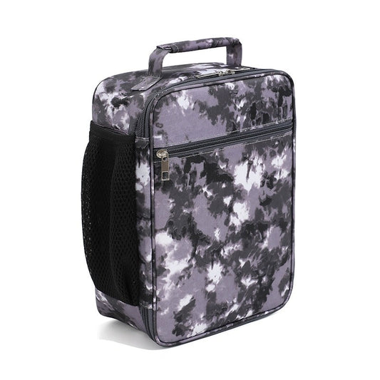 Sac isotherme motif camouflage gris