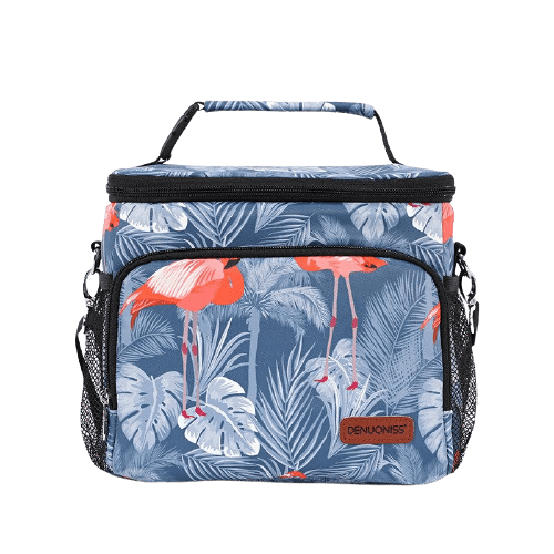 Glacière souple isotherme flamant rose 10L