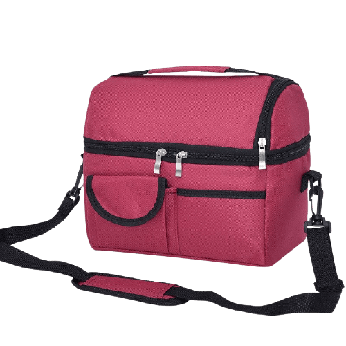 glaciere souple isotherme 10 litres couleur violette