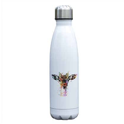 Bouteille isotherme 500 ml biche multicolore