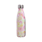 gourde inox bouteille isotherme motif fleurs multicolores